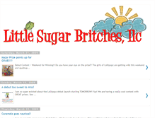 Tablet Screenshot of littlesugarbritches.blogspot.com