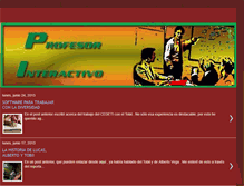 Tablet Screenshot of profesorinteractivo.blogspot.com