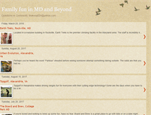 Tablet Screenshot of familyfuninmdandbeyond.blogspot.com