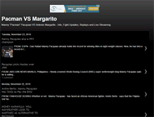 Tablet Screenshot of pacman-vs-margarito.blogspot.com