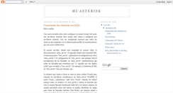 Desktop Screenshot of miasterisk.blogspot.com