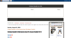 Desktop Screenshot of cristiano-ronaldofanclub.blogspot.com