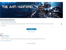 Tablet Screenshot of anti-huntard.blogspot.com