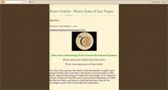 Desktop Screenshot of lasvegaspeaceblog.blogspot.com