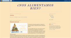 Desktop Screenshot of nosalimentamos-bien.blogspot.com