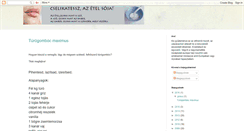 Desktop Screenshot of cselikatessz.blogspot.com