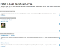 Tablet Screenshot of hotelsincapetown.blogspot.com