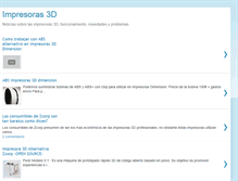 Tablet Screenshot of impresoras3d-otras.blogspot.com