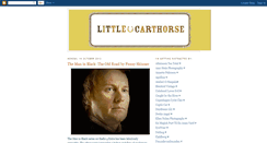 Desktop Screenshot of littlecarthorse.blogspot.com