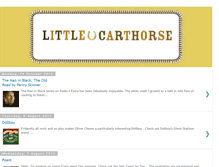 Tablet Screenshot of littlecarthorse.blogspot.com