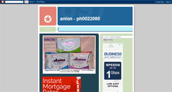 Desktop Screenshot of anion-ph.blogspot.com