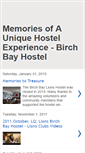 Mobile Screenshot of birchbayhostel.blogspot.com