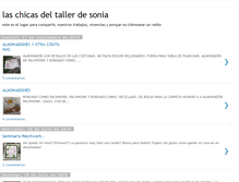Tablet Screenshot of laschicasdeltaller.blogspot.com