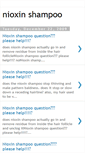Mobile Screenshot of nioxin-shampoo-fg.blogspot.com