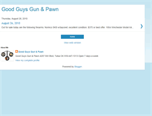 Tablet Screenshot of goodguyspawn.blogspot.com