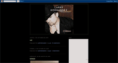 Desktop Screenshot of larryhernandez.blogspot.com