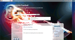Desktop Screenshot of livefootbal.blogspot.com