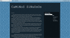 Desktop Screenshot of caminosinuosos.blogspot.com