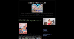 Desktop Screenshot of cassieyoung.blogspot.com