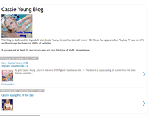 Tablet Screenshot of cassieyoung.blogspot.com