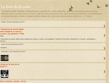 Tablet Screenshot of lalocadelacasa.blogspot.com