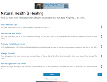 Tablet Screenshot of naturalhealthhealing.blogspot.com