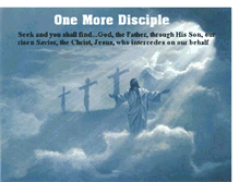 Tablet Screenshot of onemoredisciple.blogspot.com