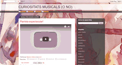 Desktop Screenshot of curiositatsmusicals.blogspot.com