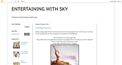 Desktop Screenshot of entertainingwithsky.blogspot.com