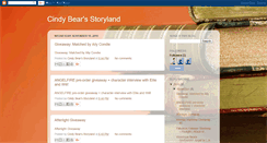 Desktop Screenshot of cindybearsstoryland.blogspot.com