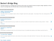 Tablet Screenshot of dblbridge.blogspot.com