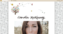 Desktop Screenshot of cardinmckinneymusic.blogspot.com