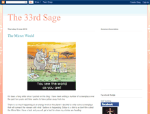 Tablet Screenshot of 33rdsage.blogspot.com