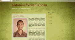 Desktop Screenshot of antoniuswiwankoban.blogspot.com