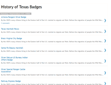 Tablet Screenshot of history-of-texas-badges.blogspot.com