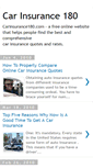 Mobile Screenshot of carinsurance-180.blogspot.com