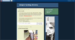 Desktop Screenshot of designerhandbagdirectory.blogspot.com