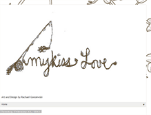 Tablet Screenshot of mykissloveart.blogspot.com