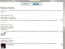 Tablet Screenshot of manilahotelsinfo.blogspot.com