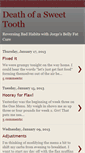 Mobile Screenshot of deathofasweettooth.blogspot.com
