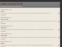 Tablet Screenshot of deathofasweettooth.blogspot.com