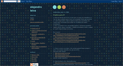 Desktop Screenshot of alejandroleivacasado.blogspot.com