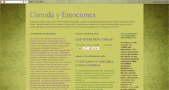 Desktop Screenshot of comidayemociones.blogspot.com