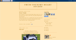 Desktop Screenshot of frumcountryheartstudio.blogspot.com