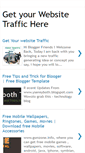 Mobile Screenshot of getyourwebsitetraffic.blogspot.com