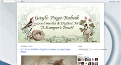 Desktop Screenshot of gaylepage-robak.blogspot.com