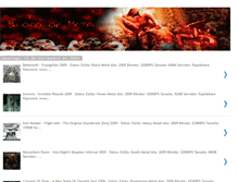 Tablet Screenshot of blood-of-metal-chile.blogspot.com