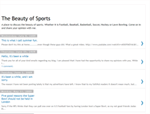 Tablet Screenshot of beautyofsports.blogspot.com