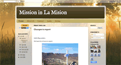 Desktop Screenshot of lamisionministries.blogspot.com