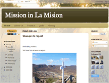 Tablet Screenshot of lamisionministries.blogspot.com